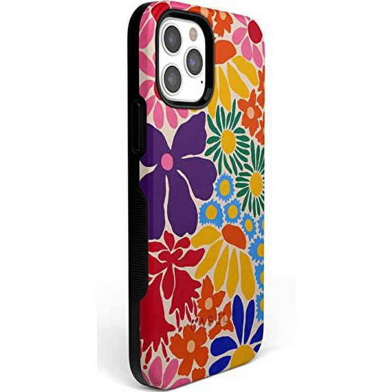 Casely iPhone 12/12 Pro Case | Flower Patch | Multi-Color Floral