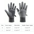 thumbnail image 4 of Guantes cálidos de invierno para pantalla táctil, guantes deportivos resistentes al viento, guantes de ciclismo impermeables y antideslizantes para senderismo y esquí, 4 of 10