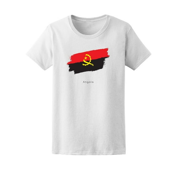 Angola Flag T-Shirt Men -Image by Shutterstock, Male Medium