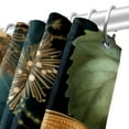 thumbnail image 5 of Dragonfly Waterproof Printed Shower Curtain Set with Hooks - Bathroom Decoration Option, 5 of 5