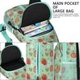 thumbnail image 4 of Crossbody Sling Backpack for Women Men Cute Strawberry Pattern Shoulder Sling Crossbody Casual Chest Bag for Travel Sports Running Hiking, 4 of 6