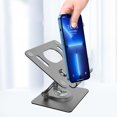 thumbnail image 2 of Adjustable Desktop Tablet Phone Holder Universal Laptop Pad Riser Bracket 360°, 2 of 15