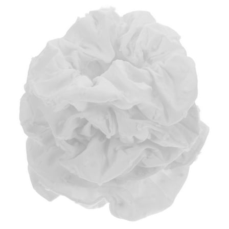 FRCOLOR 5pcs  Cotton Floral Hair Scrunchie Elastic Hair Ties For Women Soft And Stretchy Hair Bands For Thick Hair  For Tie Dye And Decorative Use