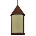 thumbnail image 4 of Meyda 140759 9 in. Julian Pendant, Rust & White Acrylic, 4 of 5