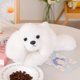 thumbnail image 1 of Simulación lindo perro acostado juguete de peluche relleno suave animal almohada adorable caricatura cachorro muñeca cumpleaños regalo de Navidad, 1 of 5