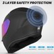 thumbnail image 4 of Casco de moto Auboa Full Face MD-813 Matte Black DOT, 4 of 9