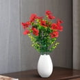 thumbnail image 4 of Artificial Violet Flowers with Grass Stems - Realistic Silk & Plastic Spring Décor for Wedding Centerpieces, Wall Wreaths, and All-Season Home Accents (Hypoallergenic, UV-Resistant), 4 of 6