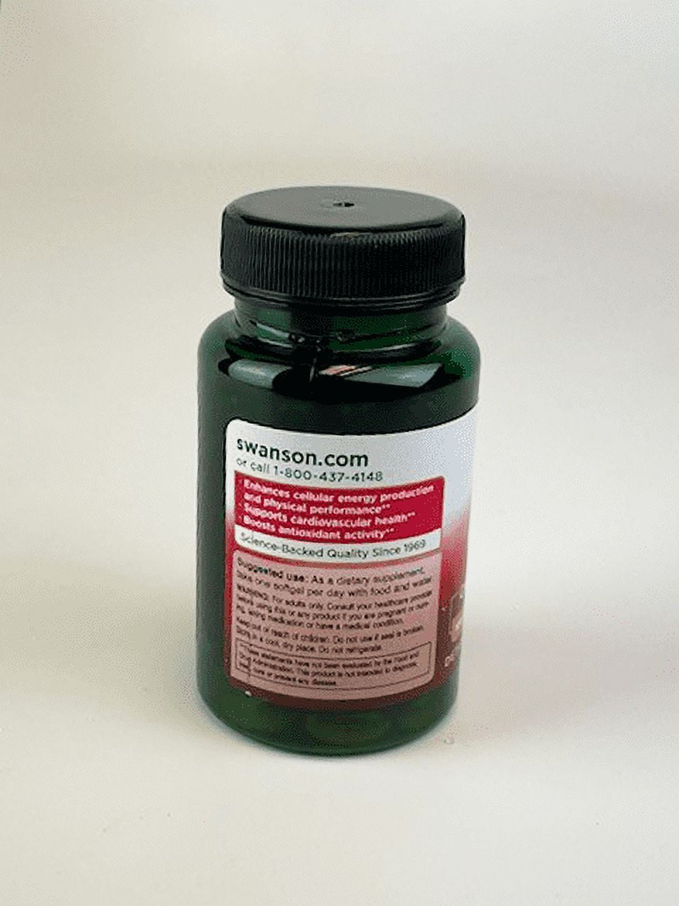 Swanson Dietary Supplements Coq10 - High Potency 100 mg Softgel 100ct