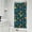 Pioneer Flower Floral-1, variant on Pioneer Flower Floral Print Pattern Shower Curtain 84"x72", Bathroom Decorative Shower Curtain Set with 12 Hooks, Waterproof Washable