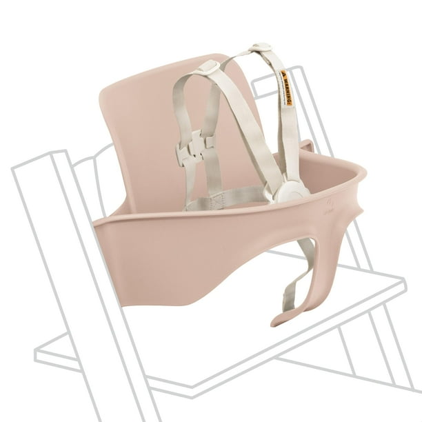 Trona Stokke Tripp Trapp Baby Set 2 Serene Pink 6-36 M