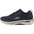 thumbnail image 3 of Zapatos Skechers Gowalk Arch Fit para hombre, color azul marino y dorado, talla 12.5, 3 of 7