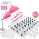 thumbnail image 1 of Kit de decoración de pasteles de 83 piezas con boquilla, juego de suministros para repostería con manga pastelera para magdalenas y galletas, 1 of 10