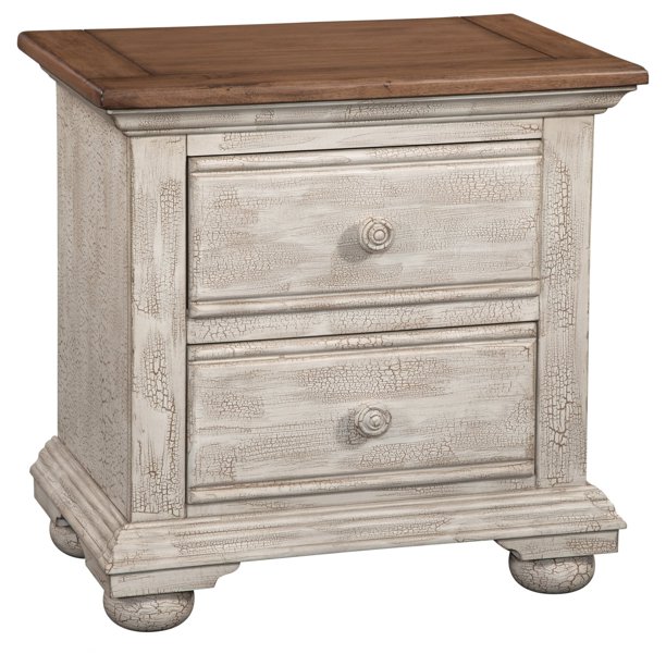 American Woodcrafters Cottage Traditions 2 Drawer Nightstand Walmart Com Walmart Com