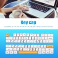 thumbnail image 1 of Tecla PBT para MX Switch Gaming Mechanical Keyboard Part (Bee Milk Russian) Kuymtek Para estrenar, 1 of 6