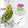 thumbnail image 3 of Juguete para masticar para mascotas, pájaros, loros, escalada, juguete para masticar (plato de fruta de doble capa), 3 of 5