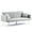 Gray 02, variant on 71 Inches Velvet Futon Sofa Bed with 2 Pillows,Modern Convertible Futon Couch with Adjustable Backrest,Beige