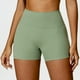 thumbnail image 1 of Pantalones cortos de Yoga, mallas deportivas para mujer, mallas, ropa de mujer, entrenamiento de cintura alta, mallas con fruncido en la parte de atrás, Fitness y gimnasio, 1 of 5