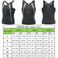 thumbnail image 4 of stanreset Men Waist Trainer Vest Hot Neoprene Corset Compressing Body Tank Top No.2, 4 of 5