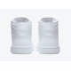 thumbnail image 5 of Ni - ke Ni - ke Air Jordan 1 Mid Triple White Sneaker Shoes 51.5 52.5 US 17 18 554724-130, 5 of 5