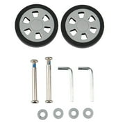 2X Luggage Accessories Wheels Aircraft Suitcase Pulley Rollers Mute Wheel Wear-Resistant Parts Repair 55X12Mm