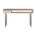 thumbnail image 4 of Windsor Wood 47" Modern Accent Console Table in Off White & Nature, 4 of 10