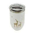 thumbnail image 2 of Holiday Time 16oz Double Wall Tumbler White, 2 of 2