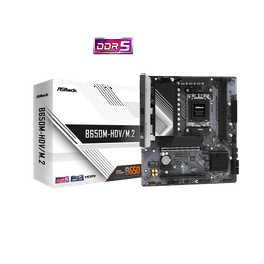 ASRock A620M-HDV/M.2+ AM5 Micro ATX Motherboard, HDMI