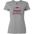 thumbnail image 3 of Inktastic My Grandma is a Survivor Breast Cancer Awareness Women's T-Shirt, 3 of 5