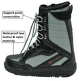 thumbnail image 3 of Alpine Swiss Men's Snowboard Boots | Waterproof, Custom-Fit Liner, Medium Flex for All-Mountain Riding, Winter Snow Boots, 3 of 7