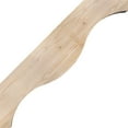 thumbnail image 3 of 5 1/2"W x 28"D x 28"H Funston Smooth Knee Brace, Douglas Fir, 3 of 4