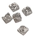 thumbnail image 1 of Prettyia, de hueca, cuadradas de , accesorios de hebra Plata Zulema Cuentas de piedra natural, 1 of 8