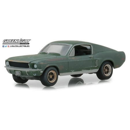 - Greenlight 44722 1:64 Steve McQueen Collection (1930-80) - Unrestored 1968 Ford Mustang GT Fastback - 2018 Detroit Auto Show (Hobby Exclusive)