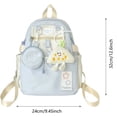 thumbnail image 2 of QUOTAY Lightweight Versatile Backpack for High School and College Students Stylish for Everyday Use and Commute School Backpack 02_Pink,One Size, 2 of 5
