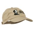 thumbnail image 5 of Abraham Lincoln Embroidered Washed Cap - Khaki OSFM, 5 of 5