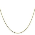 thumbnail image 2 of 10K Yellow Gold Box Chain Styles Necklace .7 mm 16 inch 0.7, 2 of 4