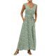 thumbnail image 5 of Txlixc Vestido de verano femenino sin mangas vestido de leopardo de cuello V profundo con bolsillos Txlixc moda, 5 of 8