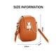 thumbnail image 5 of Bolso bandolera para mujer, bolso de hombro, bolso para teléfono móvil, bandolera pequeña, correa de hombro ajustable, bolso para móvil, 5 of 6