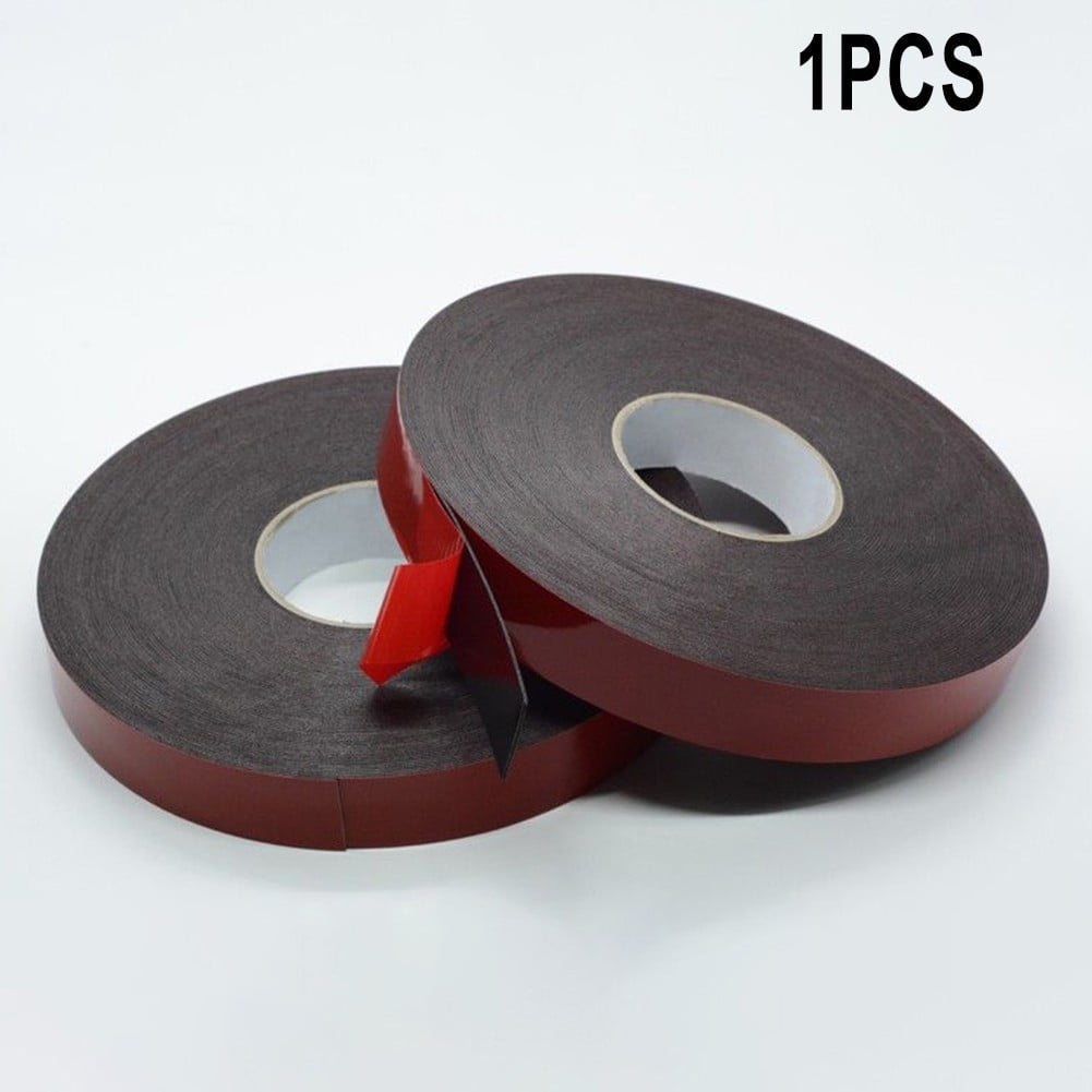LLPT Double Sided Tape Mounting Tape 1/2 x 18 Feet Heavy Duty Waterproof  Black Foam Tape for Home Office Automotive (G595213mm) 