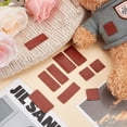 thumbnail image 5 of 60Pcs 3 Sizes Blank Leather Tags Imitation Leather Garment Labels Leather Sewing Labels 0.5~2mm Thick Leather Tags Blank Leather Label with 4 Holes for Jeans Bags Clothing Sewing Accessories colorful, 5 of 6