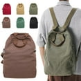 thumbnail image 2 of Trendy Tool Kit for Home, Backpack Canvas Casual Adjustable Daypack College Travel Rucksack for Women Men, 2 of 9