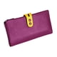 thumbnail image 3 of Cartera De Mujer, De Mujer, Moderna, Larga, Para Ir Al Trabajo, Citas, Viajes, Color Morado Púrpura, 3 of 10