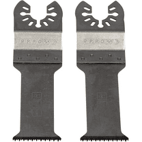 Arrow OSC125JPT-2A Bi-Metal Japanese Tooth Blades for Oscillating Multitools, for Cutting Wood and PVC, 1-3/8 Inch, 2-Pack