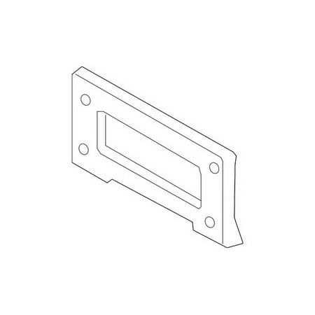 Genuine OE BMW License Bracket - 51-11-7-422-238