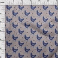 thumbnail image 3 of oneOone Polyester Lycra Black Fabric Hen Dress Material Fabric Print Fabric By The Yard 56 Inch Wide, 3 of 6