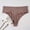 509_Brown, variant on Thongs for Women High Waisted Bikini Underwear Smooth Hipster Breathable Ladies Panties Black