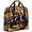 Multicolour 4, variant on Cool Dinosaur Skeleton Foldable Travel Duffel Bag with Shoe Compartment, Weekend Overnight Carry On Bags for Men Women, Large Sports Gym Luggage