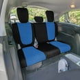 thumbnail image 2 of For 2018–2023 Honda Odyssey FH Group Neoprene Custom Fit Waterproof Car Seat Covers - 3rd Row Blue, 2 of 5