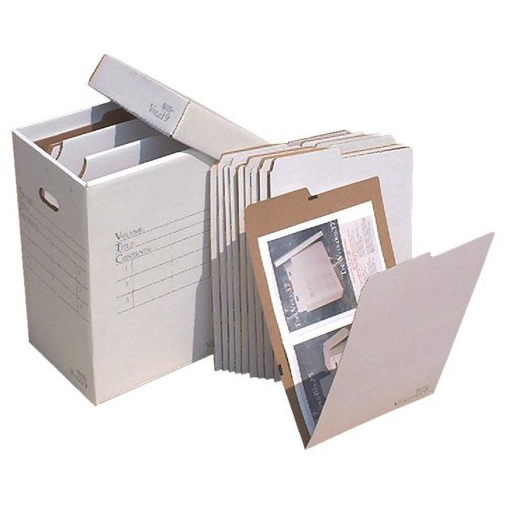 AOS Vertical Flat File Organizer - Stores Flat Items up to 18"x24"