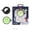 Haro, variant on [Limited Edition] iFace Gundam Series Silicone Protective Cover Compatible with Apple AirTag/AirTag 2 Holder [Cute Character Case] [Carabiner Keychain Clip Included] - Zaku