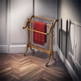 thumbnail image 2 of Beaumont Lane Blanket Rack in Vintage Oak, 2 of 2